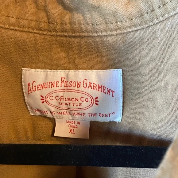 A Genuine Filson Garment moleskin Shirt - Picture 2 of 4